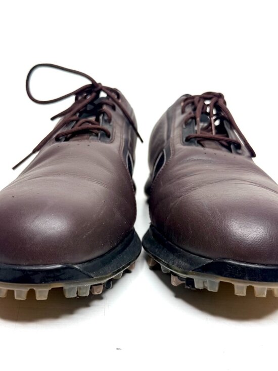 NIKE Zoom Trophy Leather Golf Shoes Mens 12 Brown 483246-200 main image 5